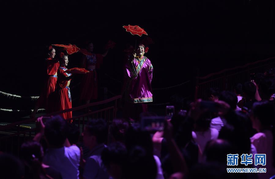 (文化)(2)江蘇昆山:水鄉實景演出受歡迎