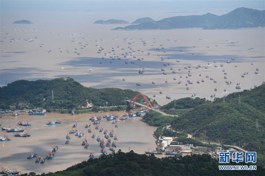 (社會)(4)東海伏季休漁結(jié)束 浙江象山千艘漁船整裝出海