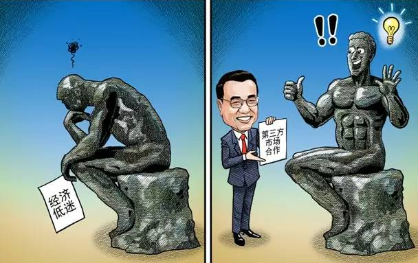 六張漫畫帶你回顧總理訪歐亮點