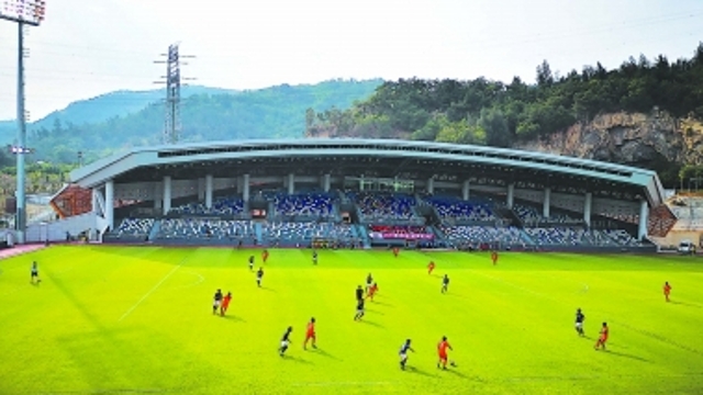 2019大體聯世界杯比賽場館 晉江足球公園啟用