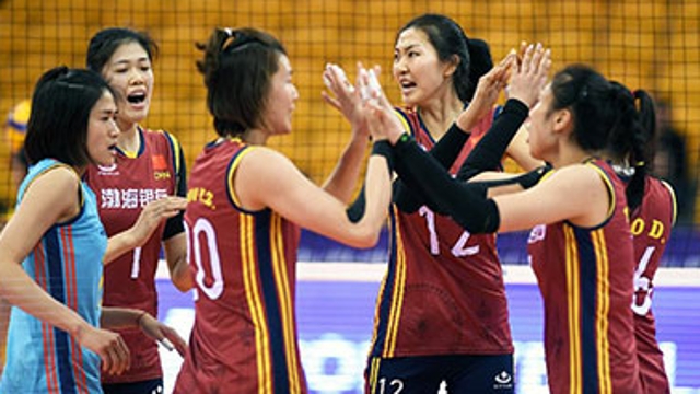女排世俱杯：朱婷受傷 天津險勝