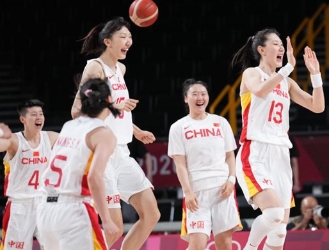 中國女籃小組第一晉級八強