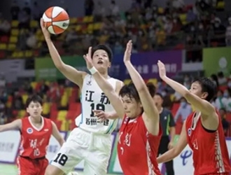 江蘇獲全運會女籃U19組冠軍