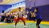記內(nèi)地奧運冠軍與香港體院精英運動員的交流
