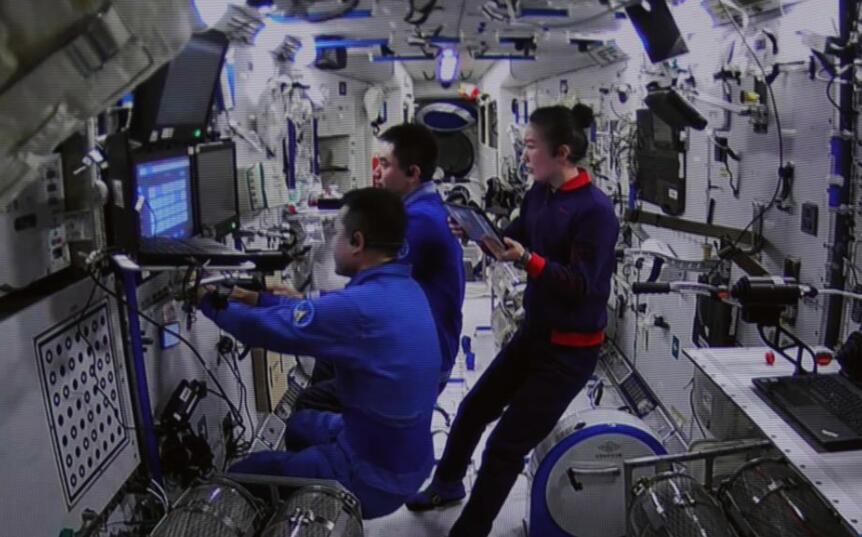 神舟十三號航天員乘組圓滿完成手控遙操作天舟二號貨運飛船與空間站組合體交會對接試驗