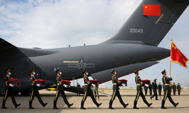 中韓雙方交接第九批在韓中國人民志愿軍烈士遺骸（高清組圖）