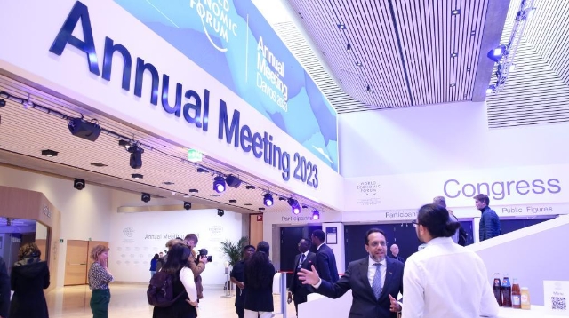 世界經濟論壇2023年年會在瑞士達沃斯開幕(高清組圖)
