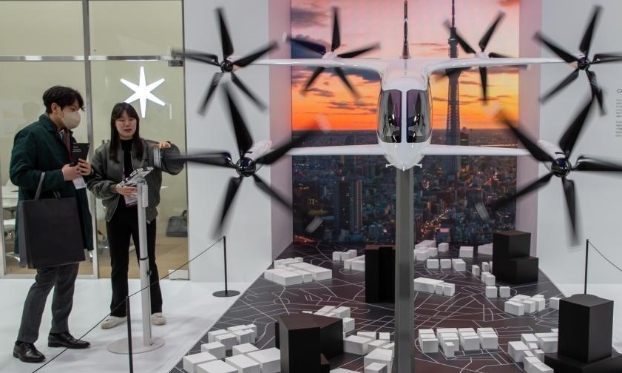 2023韓國(guó)無(wú)人機(jī)展在釜山開(kāi)幕（高清組圖）