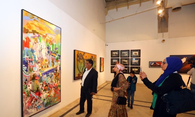 “藝匯絲路——中阿知名藝術家采風作品展”在埃及舉行（高清組圖）
