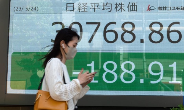 東京股市繼續下跌（高清組圖）