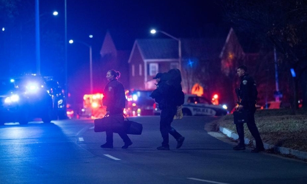 美國弗吉尼亞州阿靈頓一住宅發生爆炸（高清組圖）
