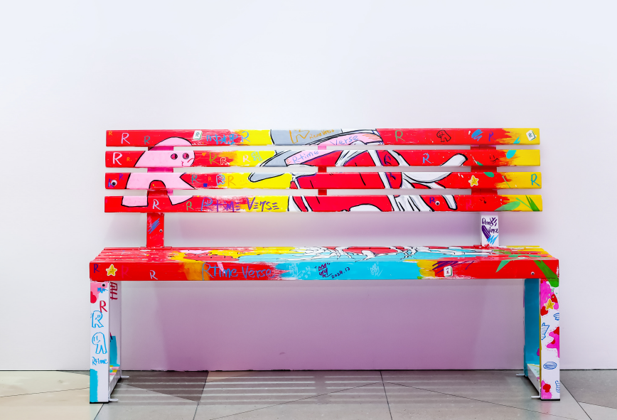 電影院化身藝術館，“BE LOVED & BE RICH”藝術展舉辦