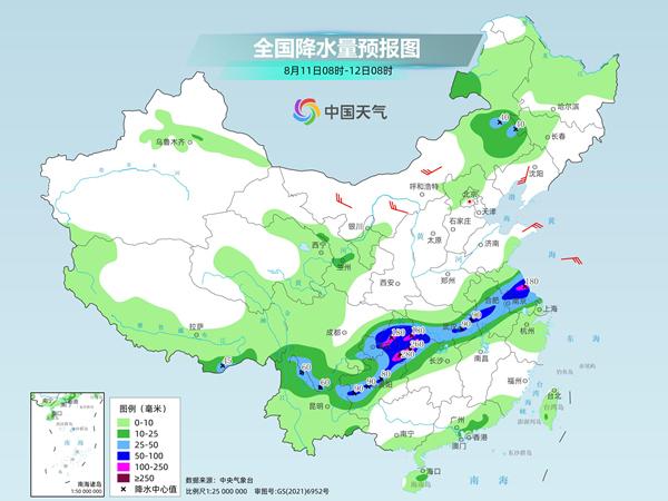 重慶湖南等地需警惕強(qiáng)降雨致災(zāi) 江南華南高溫耐力十足