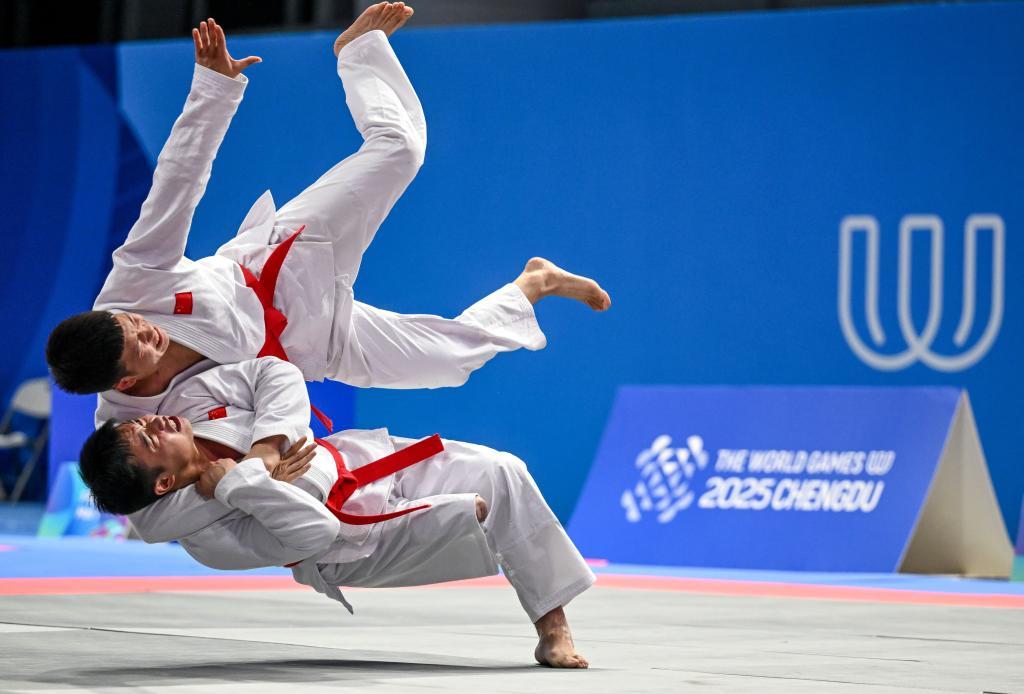 成都世運會｜柔術收官 中國隊拿下殘疾人柔術世運會歷史首金