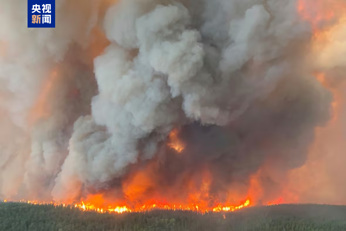 加拿大野火肆虐 過火面積超7.3萬平方公里