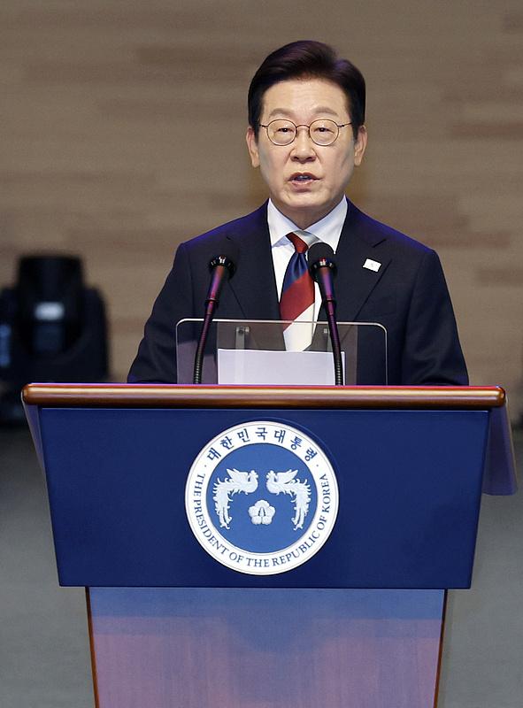 韓國總統李在明呼吁韓朝恢復信任與對話