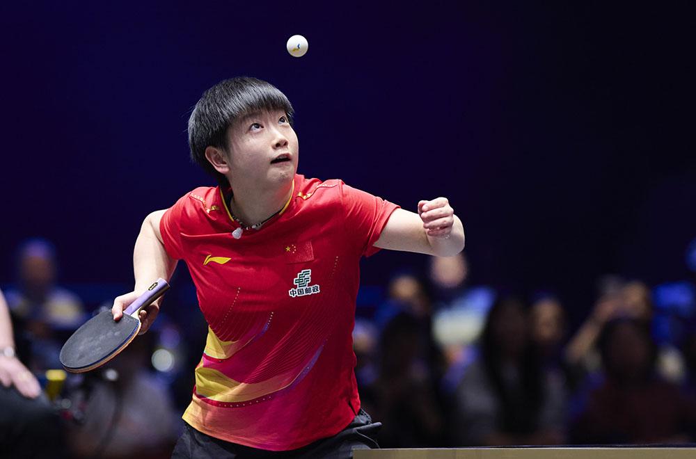 WTT歐洲大滿貫賽瑞典站：孫穎莎女單登頂 中國(guó)隊(duì)共奪三冠