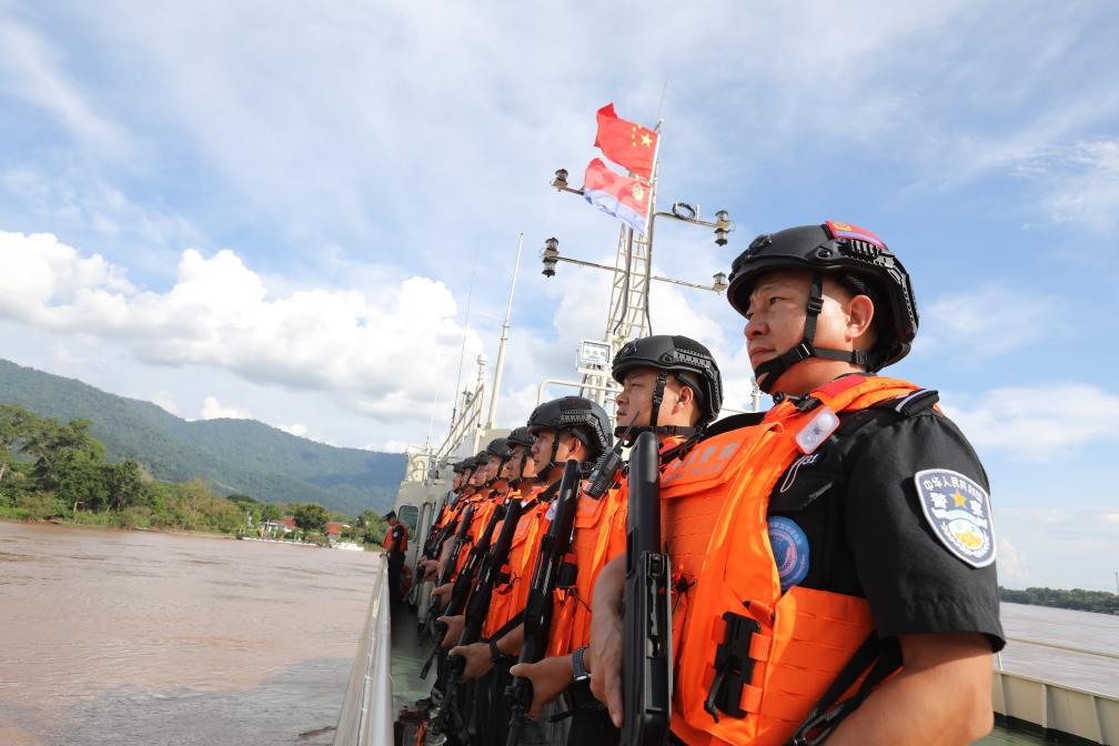 第156次中老緬泰湄公河聯合巡邏執法行動圓滿結束