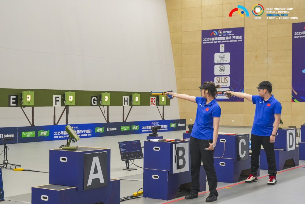 攬金牌、破紀錄！射擊世界杯寧波站中國隊打響“開門紅”