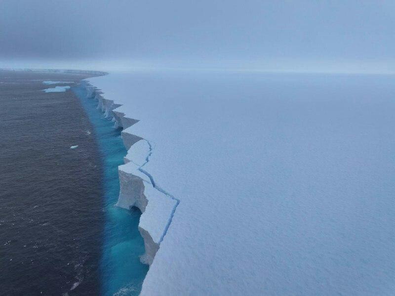 世界最大冰山A23a再斷裂 面積單次縮減近20%