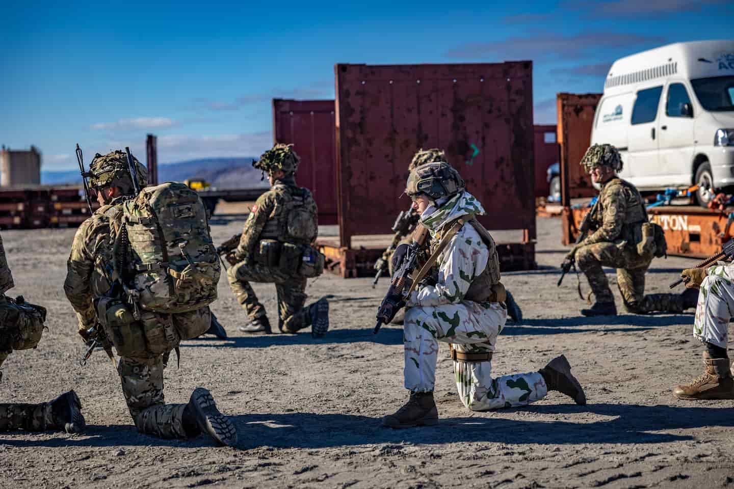 “北極之光”軍事演習在格陵蘭島舉行