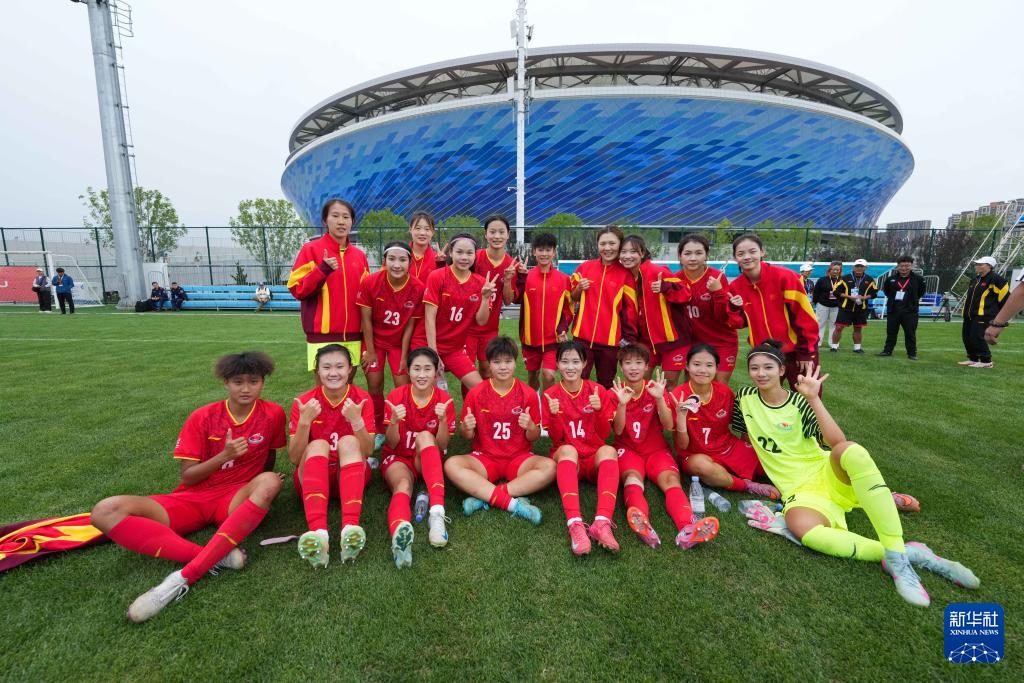 足球——國際大體聯世界杯小組賽：上海體育大學女足勝圣卡塔琳娜南部大學女足