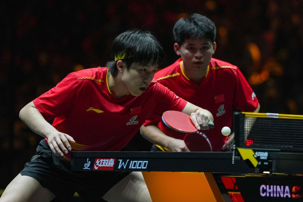 王楚欽/林詩棟獲WTT中國大滿貫賽男雙冠軍