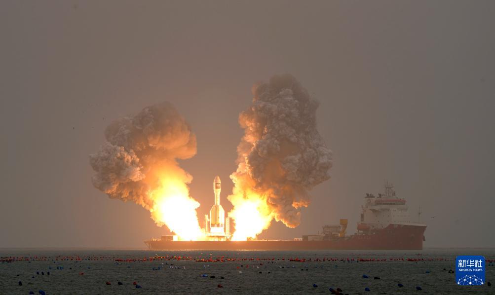 一箭三星！引力一號遙二運載火箭發射成功