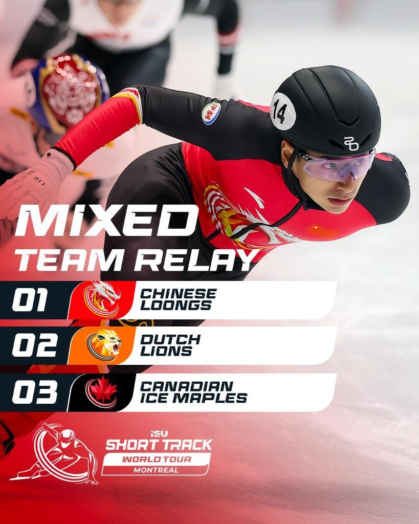 劉少昂上演“絕殺” 中國短道隊贏得新賽季首金