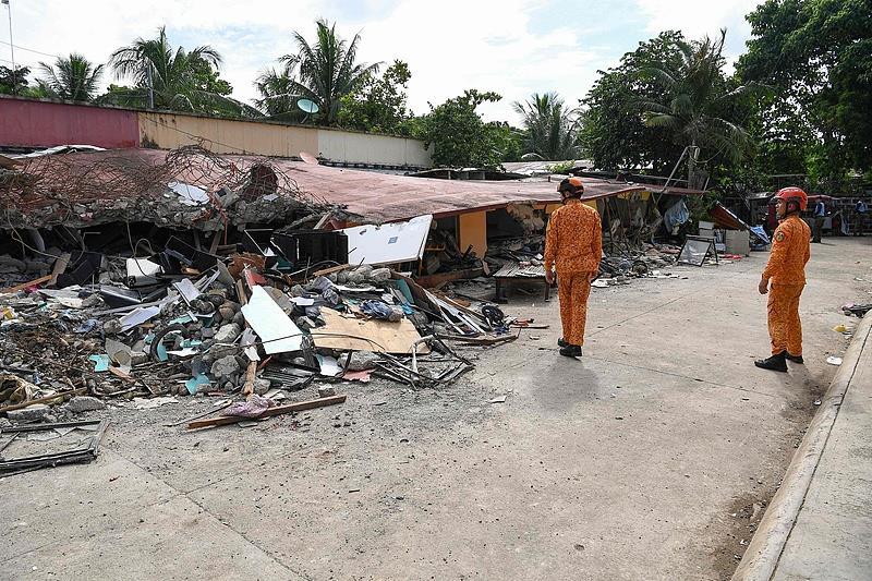菲律賓宿務省地震死亡人數上升至75人