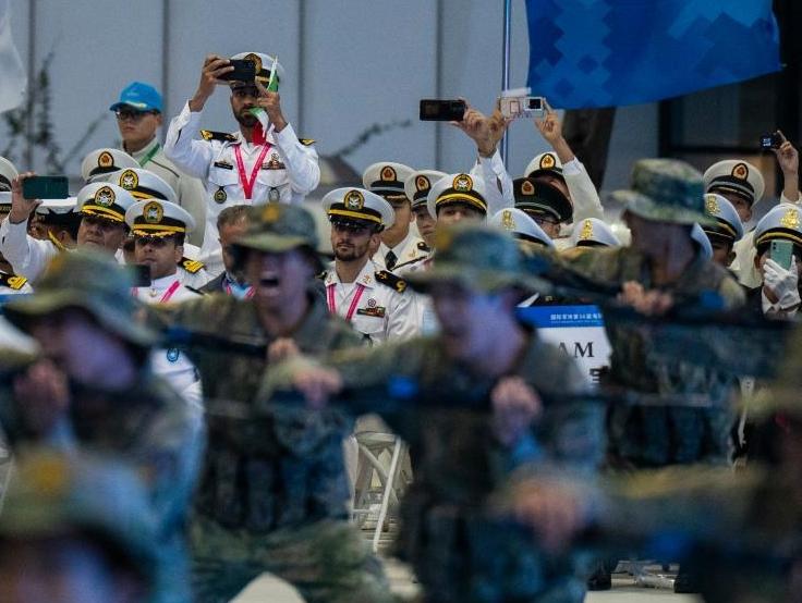 國際軍體第54屆海軍五項世界錦標賽在武漢開幕