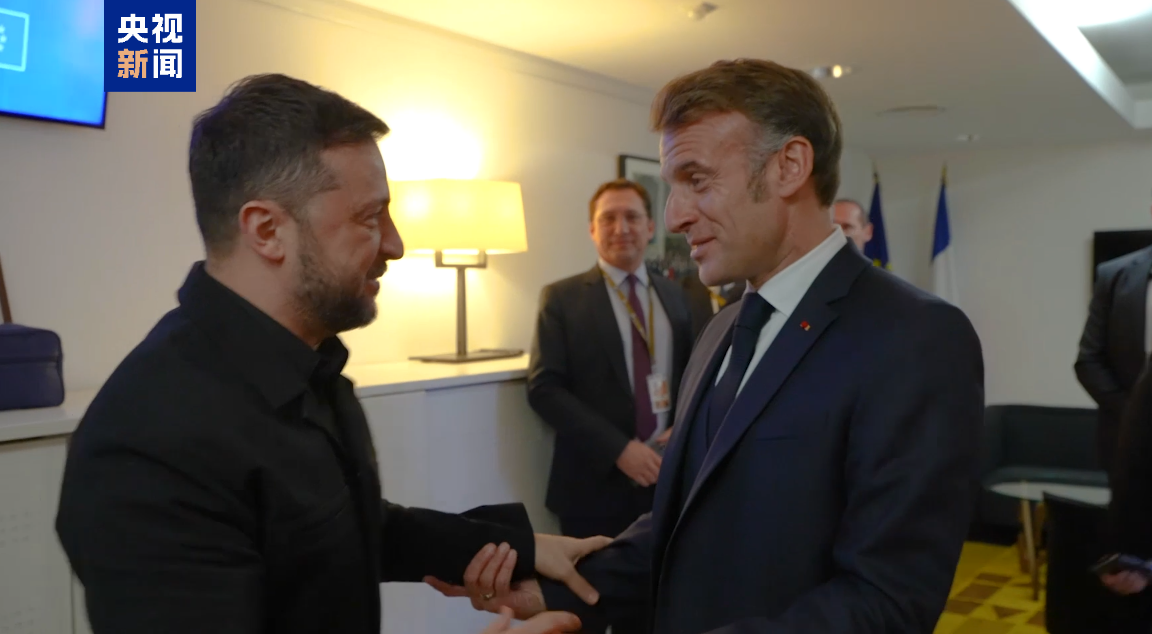 澤連斯基與馬克龍會晤 協調“志愿聯盟”會議立場