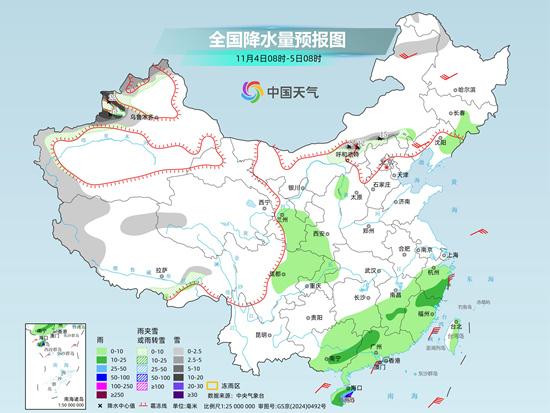 較強冷空氣明起登場 新一輪雨雪天氣將自西向東影響我國